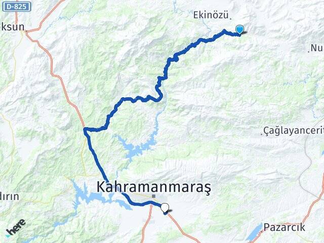 Altunyaprak Kahramanmaraş Havalimanı Arası Kaç Km - Yol Tarifi