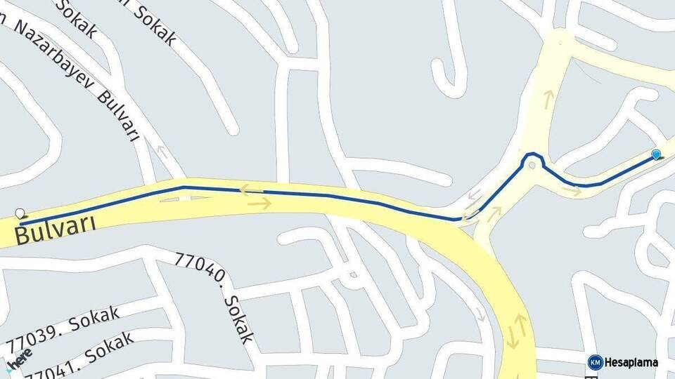 Kahramanmaraş Onikişubat Arası Kaç Km - Yol Haritası