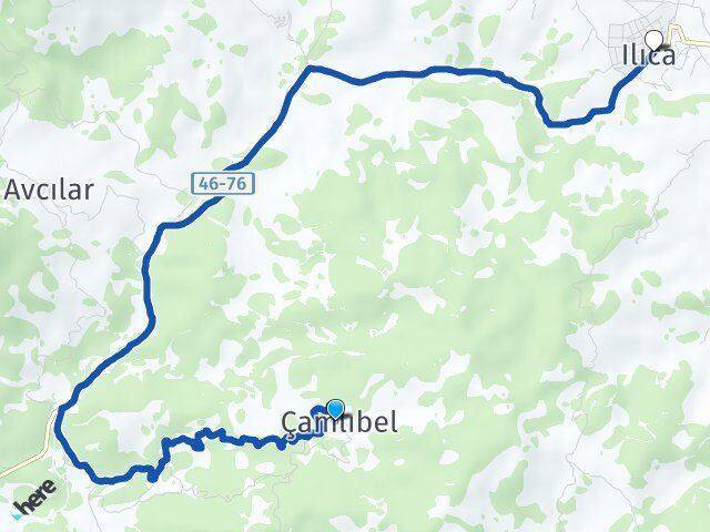 Çamlıbel Ilıca Arası Kaç Km - Yol Tarifi