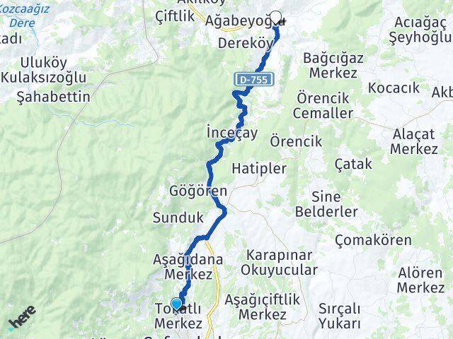 Esentepe Ovacuma Arası Kaç Km - Yol Tarifi