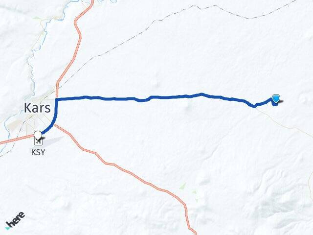 Karakaş Kars Harakani Havalimanı Arası Kaç Km - Yol Tarifi