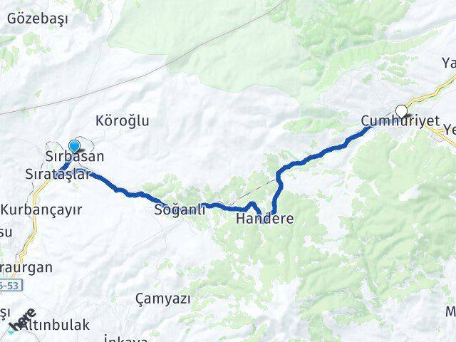 Sırbasan Sarıkamış Arası Kaç Km - Yol Tarifi