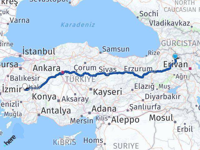 Susuz Uşak Arası Kaç Km - Yol Tarifi