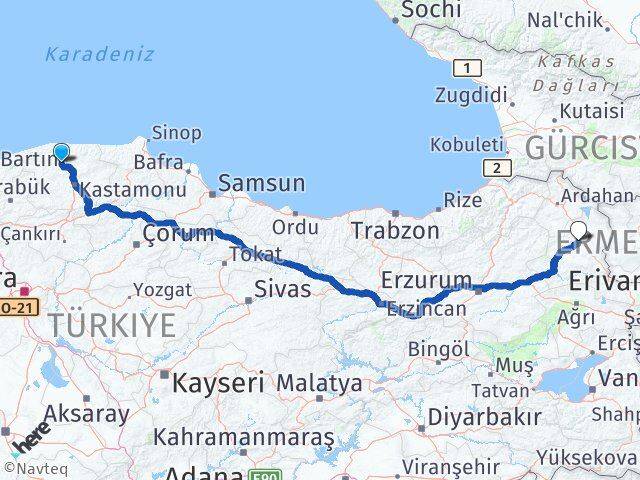 Ağlı Kars Arası Kaç Km - Yol Tarifi