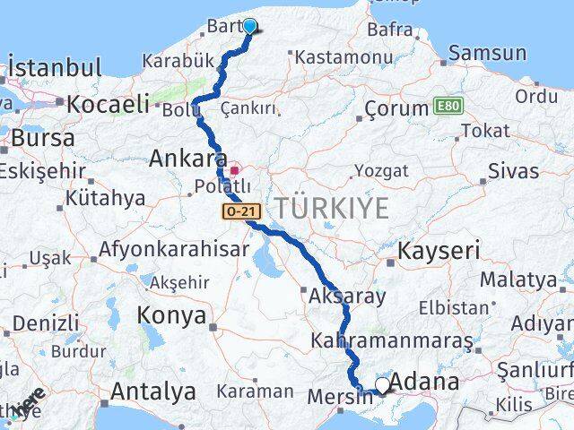 Pınarbaşı Adana Arası Kaç Km - Yol Tarifi