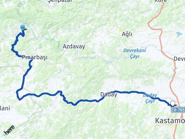 Urva Kastamonu Üniversitesi Arası Kaç Km - Yol Tarifi