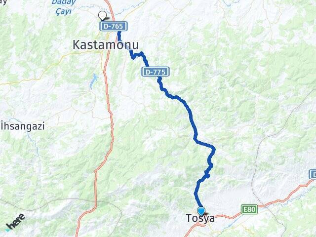 Mimar Sinan Kastamonu Üniversitesi Arası Kaç Km - Yol Tarifi