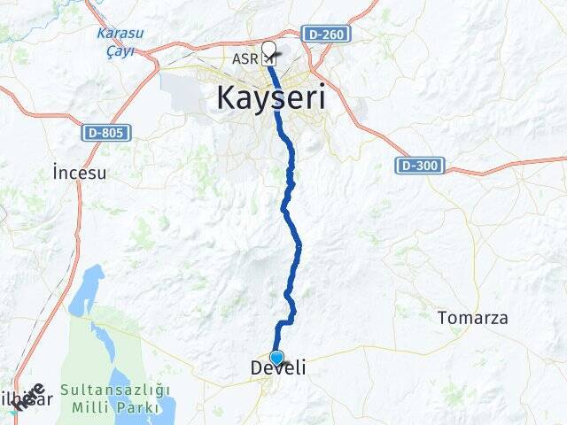 Harman Erkilet Havalimanı Arası Kaç Km - Yol Tarifi