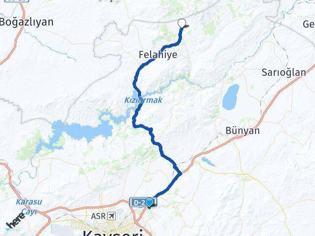 Beyazşehir Büyüktoraman Hürriyet Arası Kaç Km - Yol Tarifi
