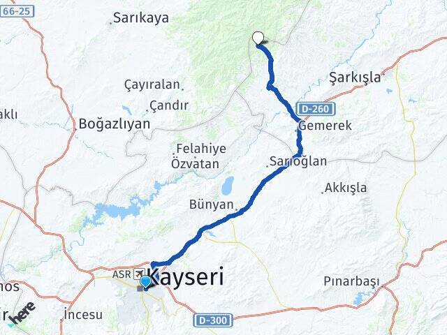 Gültepe Çat Arası Kaç Km - Yol Tarifi