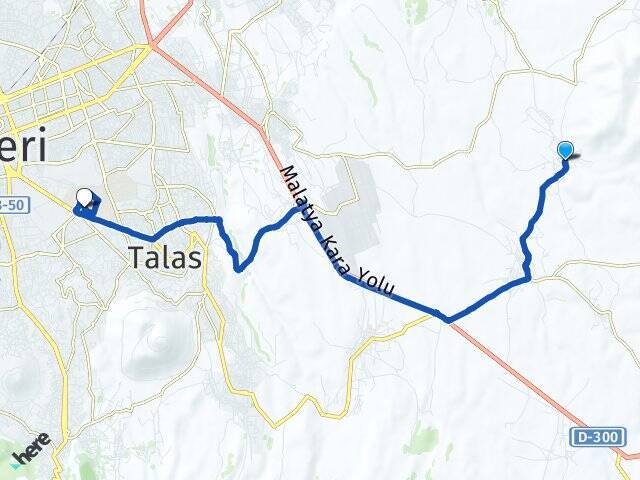 Gürpınar Erciyes Üniversitesi Arası Kaç Km - Yol Tarifi