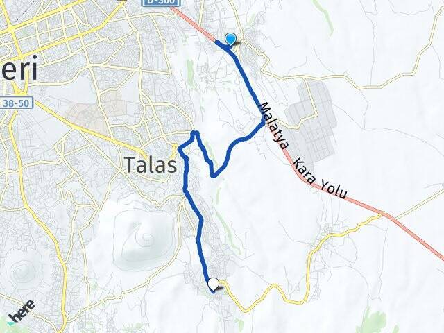Mimarsinan Talas Arası Kaç Km - Yol Tarifi