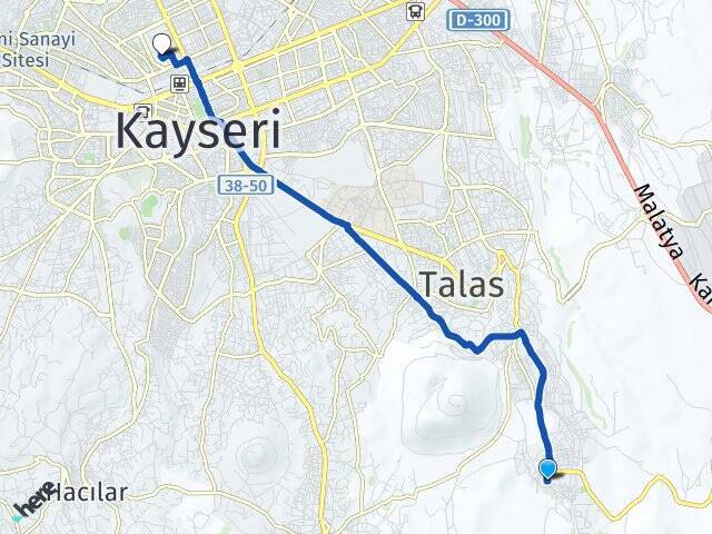 Akçakaya Abdullah Gül Üniversitesi Arası Kaç Km - Yol Tarifi