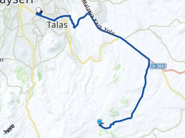 Cebir Erciyes Üniversitesi Arası Kaç Km - Yol Tarifi