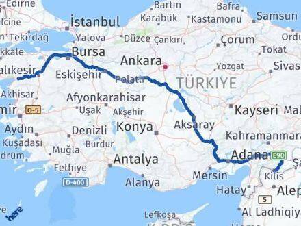 Kilis Havran Arası Kaç Km - Yol Tarifi