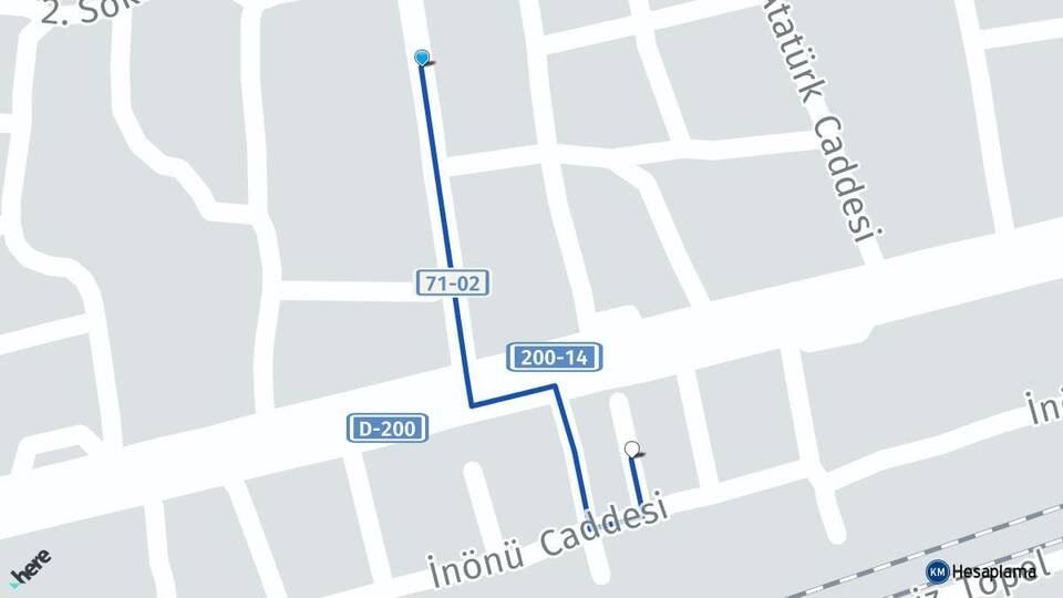 Kırıkkale Balışeyh Oba Balışeyh Arası Kaç Km - Yol Haritası