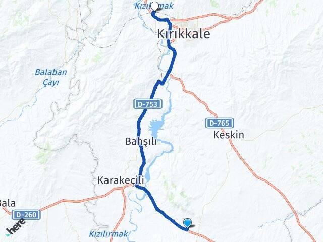 İğdebeli Kırıkkale Üniversitesi Arası Kaç Km - Yol Tarifi
