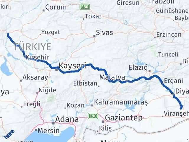 Kırıkkale Mazıdağı Arası Kaç Km - Yol Tarifi