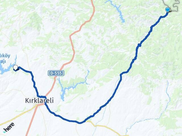 Armutveren Kırklareli Üniversitesi Arası Kaç Km - Yol Tarifi