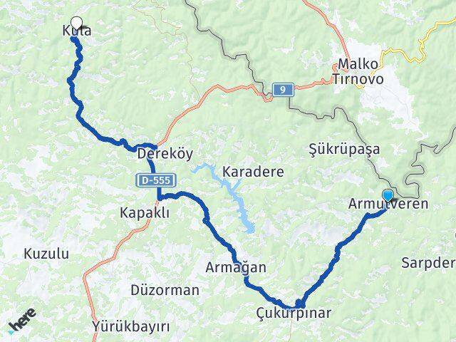 Armutveren Kula Arası Kaç Km - Yol Tarifi