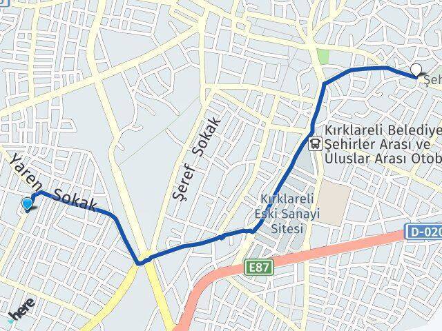 İstasyon Kocahıdır Arası Kaç Km - Yol Tarifi