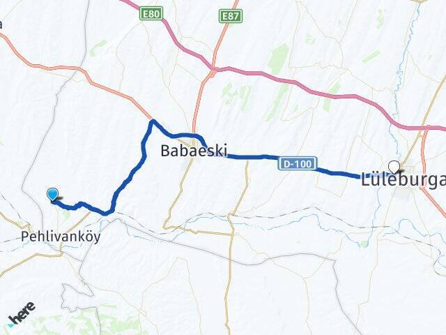 Hıdırca Lüleburgaz Otogarı Arası Kaç Km - Yol Tarifi