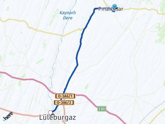 Beylik Lüleburgaz Otogarı Arası Kaç Km - Yol Tarifi