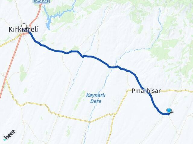 Tozaklı Kırklareli Arası Kaç Km - Yol Tarifi