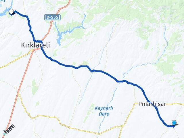 Tozaklı Kırklareli Üniversitesi Arası Kaç Km - Yol Tarifi