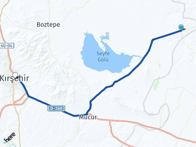 Medetsiz Kırşehir Arası Kaç Km - Yol Tarifi