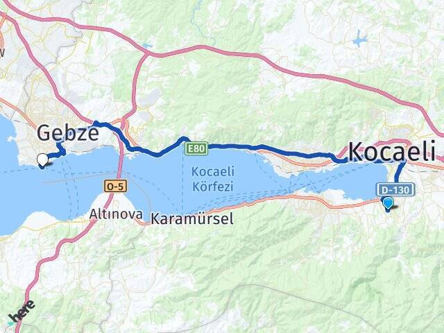 Altınkent Darıca Vapur İskelesi Arası Kaç Km - Yol Tarifi