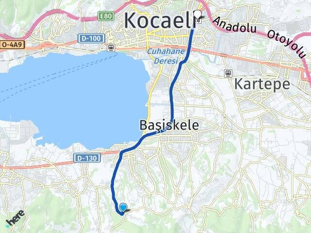 Yeşilkent İzmit Otogarı Arası Kaç Km - Yol Tarifi