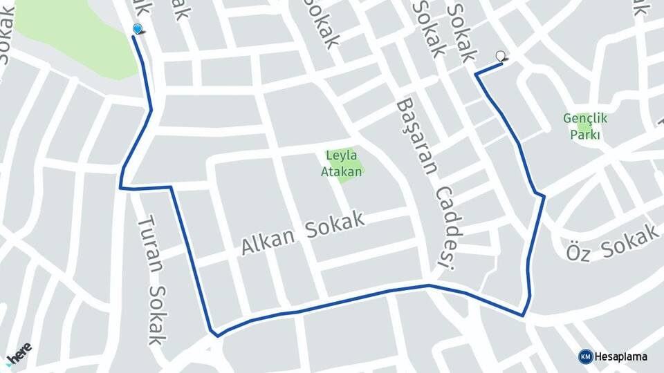 Kocaeli Bekirdere İzmit Arası Kaç Km - Yol Haritası