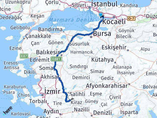 Abdi İpekçi Pınarbaşı Arası Kaç Km - Yol Tarifi