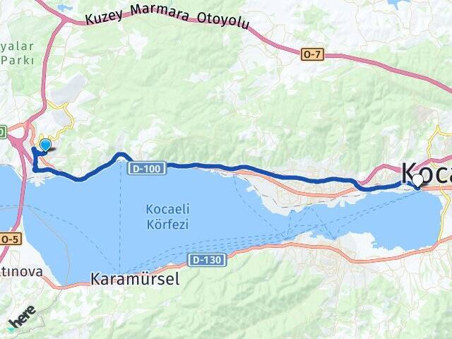 Orhangazi İzmit YHT Garı Arası Kaç Km - Yol Tarifi