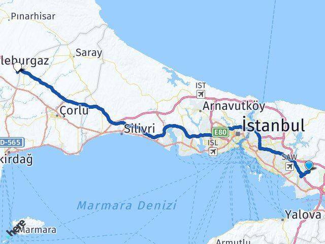Balçık Akçaköy Arası Kaç Km - Yol Tarifi