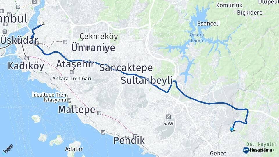 Balçık Çengelköy Arası Kaç Km - Yol Tarifi