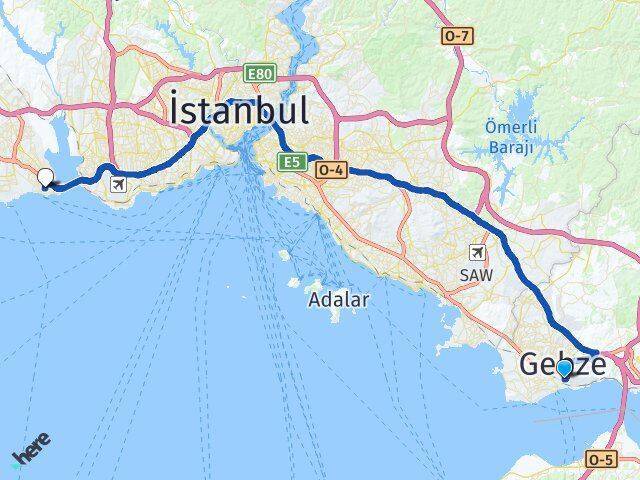 Barış Avcılar Arası Kaç Km - Yol Tarifi