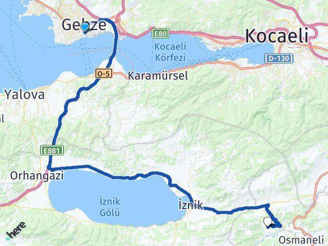 Barış Düzmeşe Arası Kaç Km - Yol Tarifi
