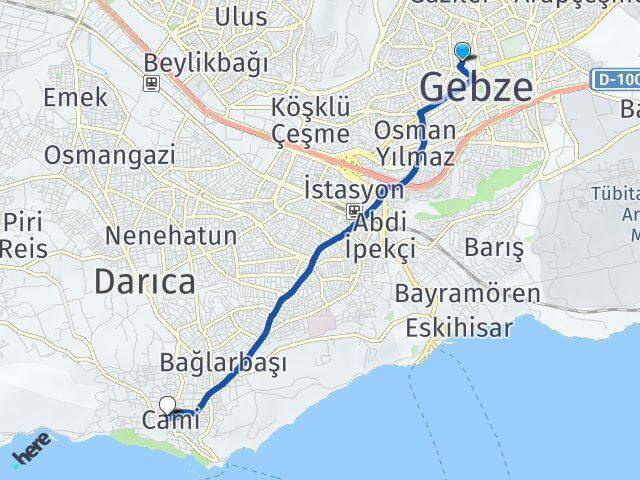 Mustafapaşa Cami Arası Kaç Km - Yol Tarifi