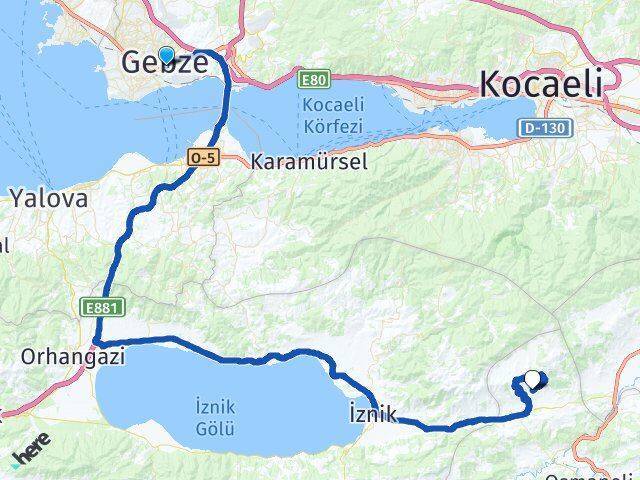 Tatlıkuyu Sarıyazı Arası Kaç Km - Yol Tarifi