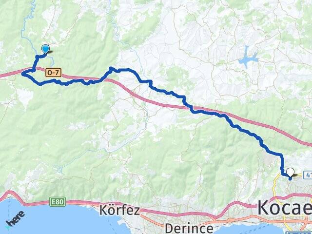 Yağcılar Kocaeli Üniversitesi Arası Kaç Km - Yol Tarifi