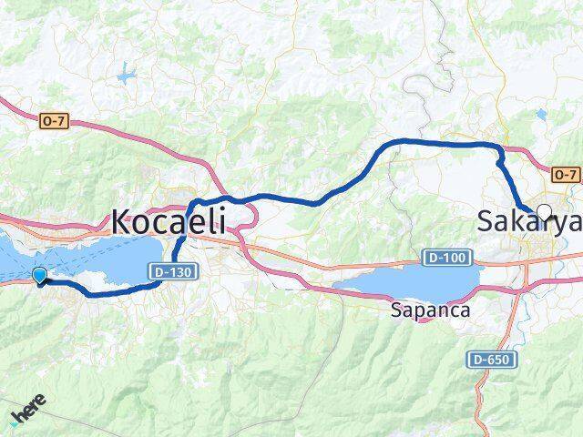 Atatürk Adapazarı Arası Kaç Km - Yol Tarifi