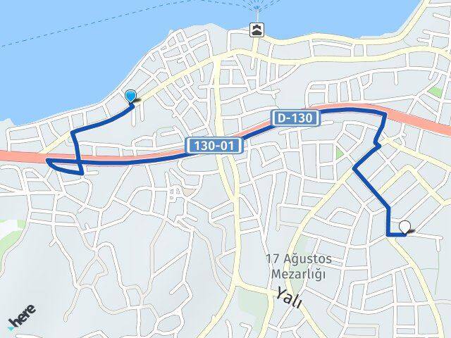 Değirmendere Yalı Atatürk Arası Kaç Km - Yol Tarifi