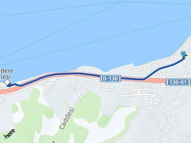 Değirmendere Yalı Halıdere Yalı Arası Kaç Km - Yol Tarifi