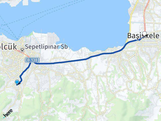 İhsaniye Başiskele Arası Kaç Km - Yol Tarifi