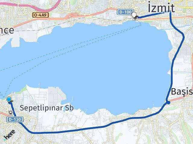 Kavaklı İzmit YHT Garı Arası Kaç Km - Yol Tarifi