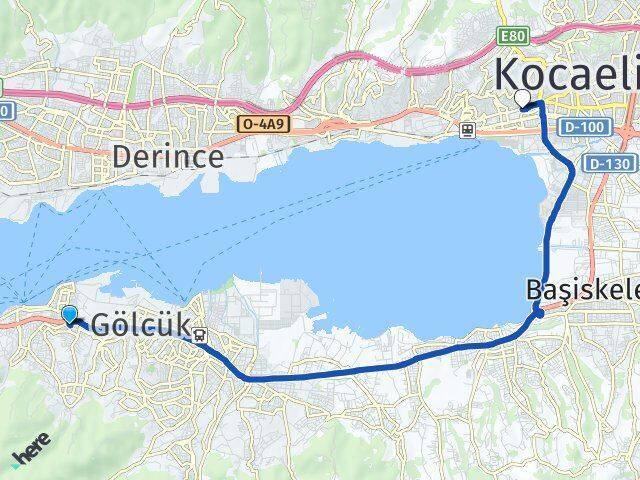 Topçular İzmit Arası Kaç Km - Yol Tarifi