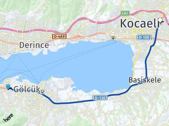 Topçular İzmit Otogarı Arası Kaç Km - Yol Tarifi