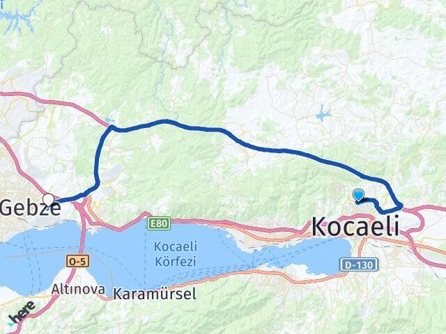 Ayazma Gebze Otogarı Arası Kaç Km - Yol Tarifi